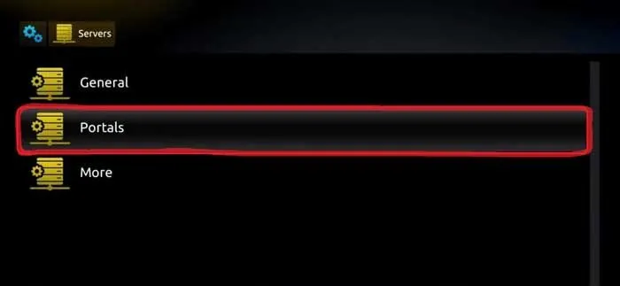 mag6 MAG Box Portal Configuration